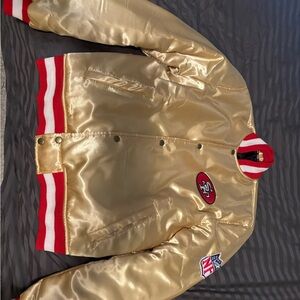 Men’s large replica 49ers starter jacket